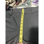 Loft Outlet Gray Curvy Dress Trouser Pants Women's Size 12 Petite Career Stretch Photo 9