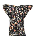 Rixo Florida Floral Maxi Dress in Black Maxi, Size US 4 Photo 8