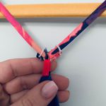 Everly Blue & Pink Spaghetti Strap Floral Dress Photo 4