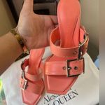 Alexander McQueen ✨ double bucket pink mule in apricot 🌷 Photo 8