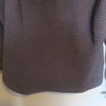 PINK - Victoria's Secret  fleece hoodie quarter zip sweater in gray, black and silver size small. Photo 9