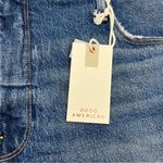 Good American Good '90s Denim Jean Cutoff Shorts Womens SZ 16 Summer Coastal NEW Photo 5