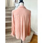 Wilfred  Aritzia Pale Pink Button Down Long Sleeve Blouse Photo 4