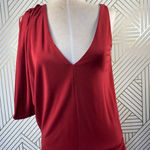 Haute Hippie Crimson Crush Cowl Sleeve Mini Dress Photo 3