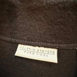 Valerie Stevens  Black 100% Pure New Wool m Jacket Made in Italy Size S Photo 4