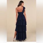 Lulus Elevated Vision Navy Blue One Photo 8