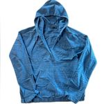 prAna Farin Pullover Nickel Blue Long Sleeve Hooded Small Womens S Photo 2