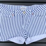 Aeropostale blue & white striped  shorts :-) Photo 0