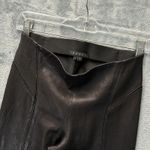 Theory EUC  Miana L Danish Black Stretch Leather Lambskin Leggings Skinny Pants 4 Photo 2