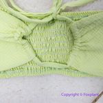 Stone Fox Swim NEW  free people meadow bikini top pomelo pique,‎ size XS Photo 10