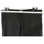 Spirit Vintage Cargo Capri Pants Womens S Black Linen Roll Tab Hem Y2K Coastal Photo 4