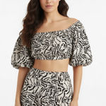 A New Day  Crop Top Skirt Two-Piece Maxi Set Photo 0