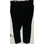 Croft & Barrow  Women's Stretch Black Dress Pants Pockets Front & Back‎ Size 20WS Photo 1