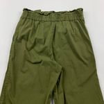 Madewell Olive Poplin Canvas High Rise Ankle Pant 4 Photo 6