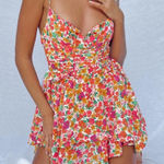 Princess Polly  multi-coloured floral mini dress  Size 2 #Tennessee #clemson #texas #orange #gameday Photo 0