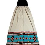 Women's Sleeveless Aztec Print Maxi Dress Size X Photo 1