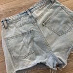 Wild Fable  high rise cutoff shorts crocheted detail Photo 3