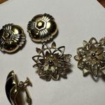Liz Claiborne Lot of 4 Signed Clip On Earrings - 2 Sarah Coventry, Napier,  Photo 2