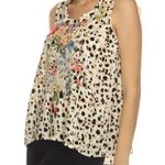 Johnny Was silk blend Velvet Swing Tank Top Boho NEW Photo 2