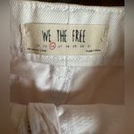 We The Free By Free People Women's Zip It Up Mini Denim Skirt White Photo 7