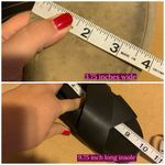 DOLCE VITA "GRACY" BLACK FAUX LEATHER SLIDE ON ESPADRILLE SANDALS (7.5) Photo 10