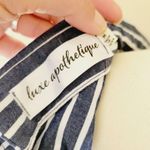 Luxe Apothetique  striped button down size medium Photo 6