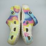 Crocs  Classic Tie Dye Clog Women’s 8 Men’s 6 Multicolor Virgo Peace Charms Photo 3