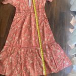 Maisie Chic Pink Floral Midi Skirt Size M Photo 12