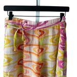 Becca ‎ Whirlpool Chiffon Cover-Up Pants Metallic Pink Beach Medium PinkVacation Photo 5