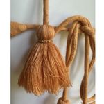 Free People Orange Halter Mini Dress Open Back Tassel Tie Small Viscose Cotton Photo 0