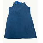 Converse  One Star Womens Blue Floral Sleeveless Dress M Polyester Photo 8