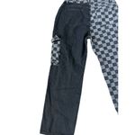 Hot Topic  Straight Leg Checkerboard Black Gray Jeans Size Large Photo 7