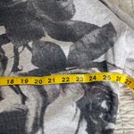 All Saints Rosen Unai Sweatshirt, light‎ grey with dark rose print, size S EUC Photo 3