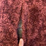 Pendleton  Burgundy Sherpa Fleece Zipper Jacket EUC Sz Lg Acrylic Wool Comfy Photo 8