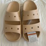 Crocs  Classic V2 Slide Sandal, Cognac, Size M7, W9, NWT Photo 2