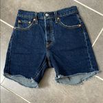 Levi's Levi’s High Rise 501 Button Fly Jean Shorts size 25 Photo 1