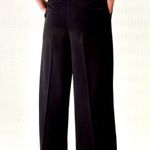 MP Piombo High Rise Wide Leg Jeans Black size 4 Photo 0