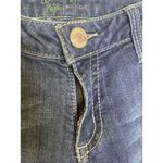 Rock 47 by Wrangler Women’s Bootcut Embelished Low Rise Dark Denim Jeans Sz 28L Blue Photo 2