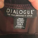 Dialogue Dark brown long velvet skirt size S Photo 5