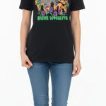 Gildan Women's T SHIRT ZOMBIE APOCALYPSE Theme Park Black Size Medium Photo 0