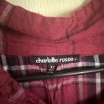 Charlotte Russe + Flannel with Embroidery Detail Photo 2