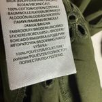 Polo Ralph Lauren Jessica Day Green Cotton Eyelet Drawstring Midi Shirt Dress 14 Photo 11