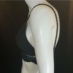 Honey Punch  Black Crocheted Bralette (S) Photo 2