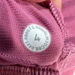 Lululemon Nulu Sports Bra Front Darting Yoga Light Support Pink Blossom Size 4 Photo 4