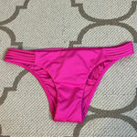Seafolly  hot pink Rouleau Brazilian Bikini Bottoms Photo 5