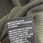 White House | Black Market Dress Womens Large Green Rib Midi Tank Side Slit NWOT Photo 12