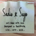 Sadie & Sage Light Pink Sheer Dress size Small Photo 2