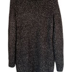 Gap Soft Cable Knit Tunic Longline Legging Sweater Side Slits Size Large Neutral Photo 0