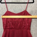 As You Wish Vintage 90s‎ As U Wish Party Dress Fit Flare Sleeveless Tulle Overlay Red Size 5 Photo 2