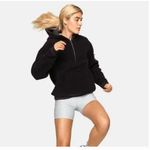 Outdoor Voices  MegaFleece Half-Zip Hoodie Black Size Medium Photo 7